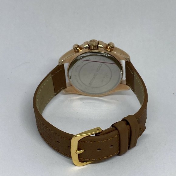 Michael Kors Bradshaw MK5799 Womens Brown Leather main image 12